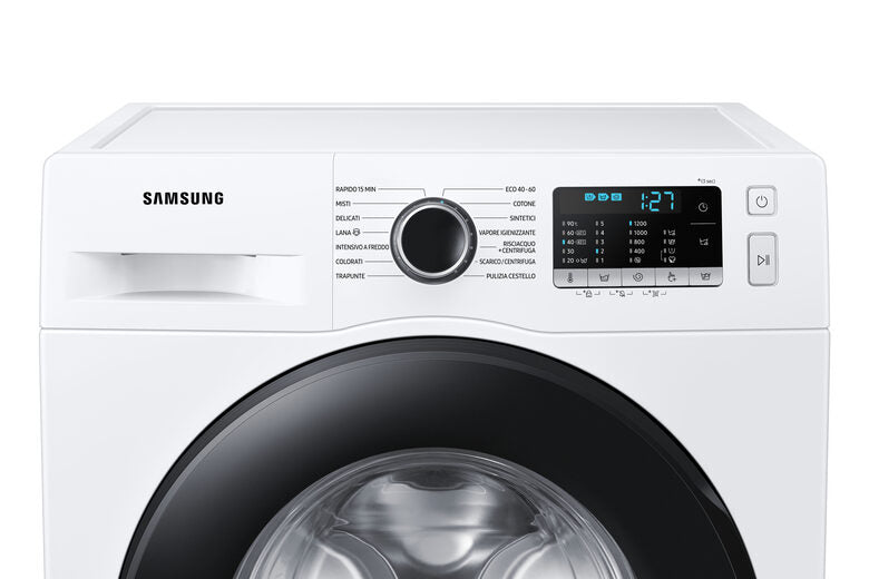 Samsung Lavatrice Crystal Clean Slim 8 Kg WW80AGAS21AE Classe E