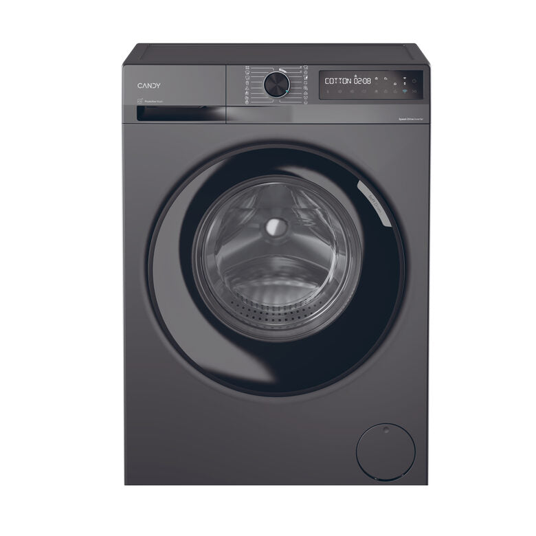 Candy BR 48B6G-S ProWash 500 Lavatrice A Libera Installazione 8 Kg, 1400 Giri, Classe A, Proactive Wash, Antracite