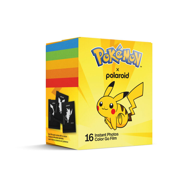 Polaroid Go Film Pokemon Pikachu pellicola per istantanee 16 pz 66,6 x 53,9 mm