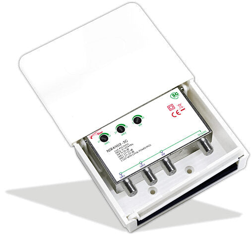 G.B.S. Elettronica NSR4/VU2 -5G amplificatore di segnale TV 47 - 862 MHz
