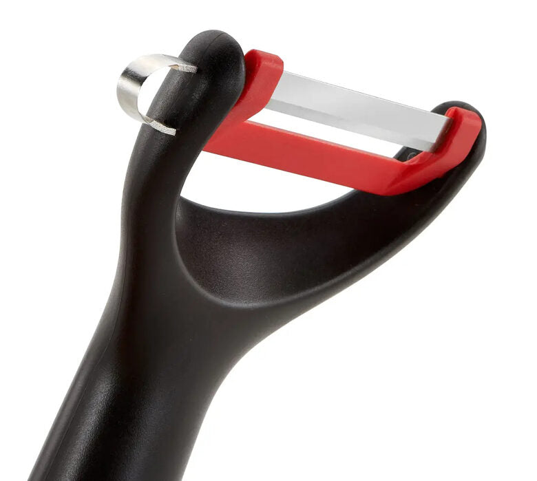 Lagostina Ingenio Smart 012196000016 pelapatate Frutta e ortaggi Pelapatate dritto Nero, Stainless steel