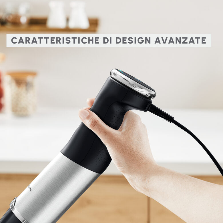Frullatore a immersione Moulinex DD6738 potenza 1000W con bicchiere tritatutto e frusta