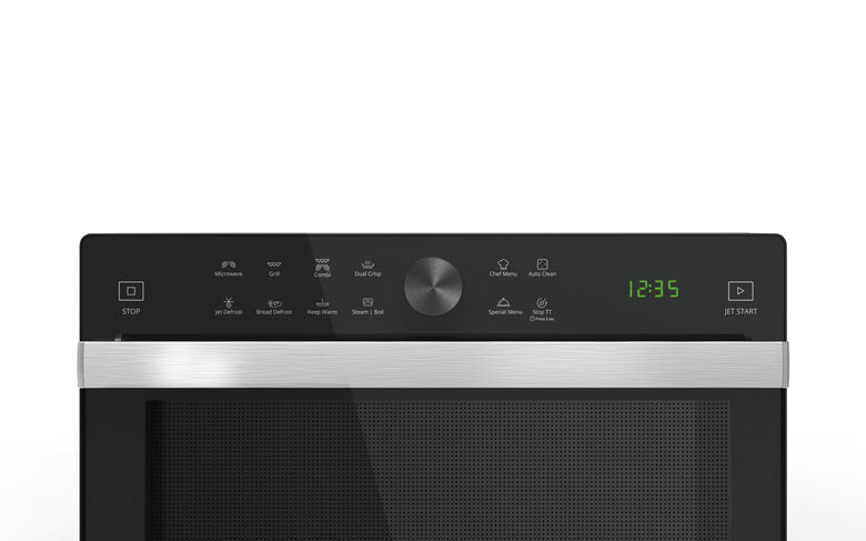 Whirlpool Supreme Chef MWP 337 SB Superficie piana Microonde con grill 33 L 900 W Nero, Argento