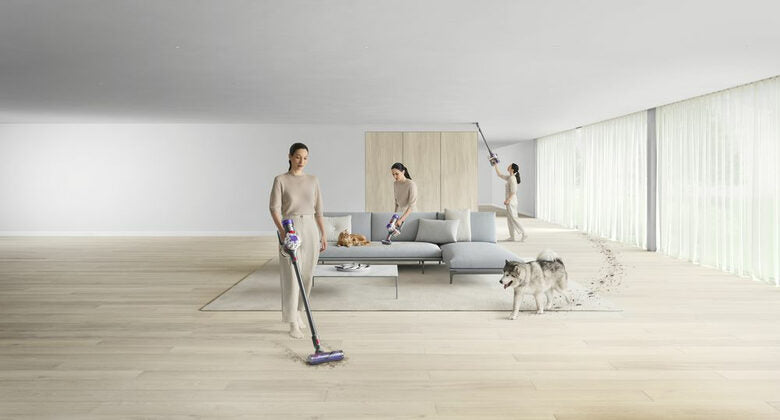 Dyson V8 Advanced aspirapolvere senza filo Nichel/Argento