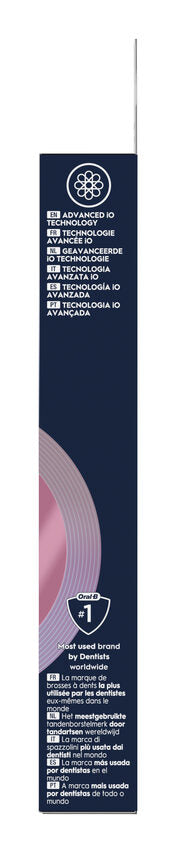 Oral-B Testine di Ricambio iO Series Gentle Care Bianche, Testine Rotonde Originali, per Gengive Sensibili, 2 Testine