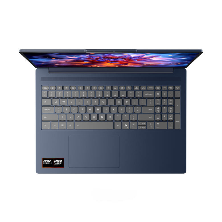 Lenovo IdeaPad | Notebook Slim 5 | Display 16.0'' WUXGA (1920x1200) | Processore AMD RYZEN AI 7 445 | Memoria RAM 16GB | Memoria SSD 512GB | Scheda grafica Integrata | Sistema Operativo Windows 11 Home | COSMIC_BLUE | Caricatore NON incluso