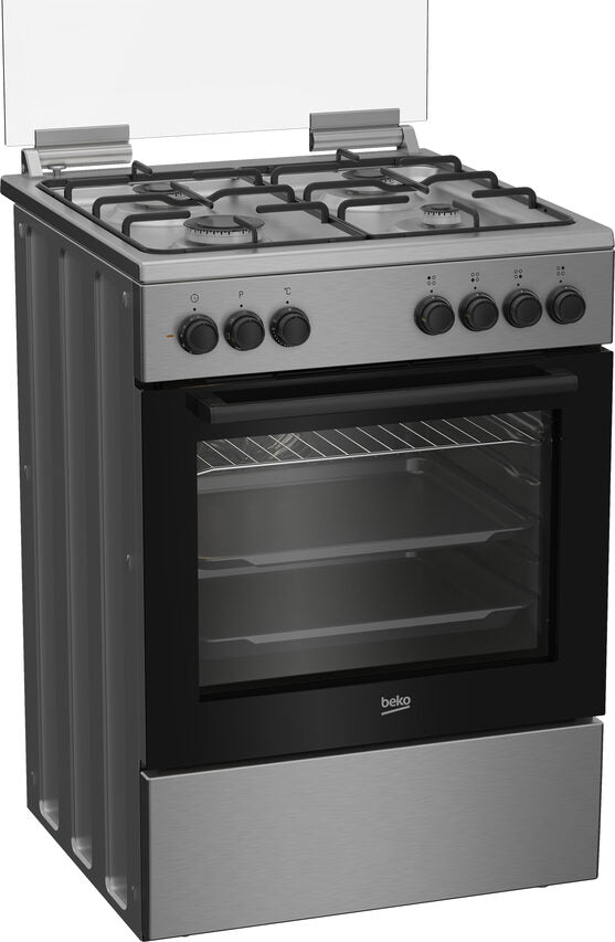 Beko FBE62120XD cucina A Elettrico Gas 60 x 60  Acciaio inox