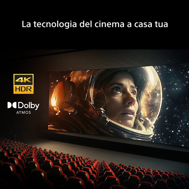 SONY Smart TV LED 75" BRAVIA 2 II S25M2 4K UHD Wi-Fi Nero