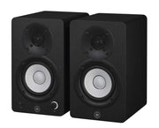 Yamaha HS3 Black Coppia Casse Amplificate RCA Jack XLR 52W 2vie T1,9 W9 BassReflex