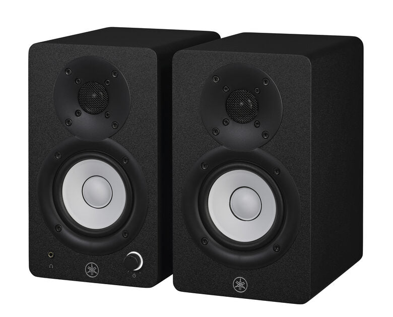 Yamaha HS3 Black Coppia Casse Amplificate RCA Jack XLR 52W 2vie T1,9 W9 BassReflex