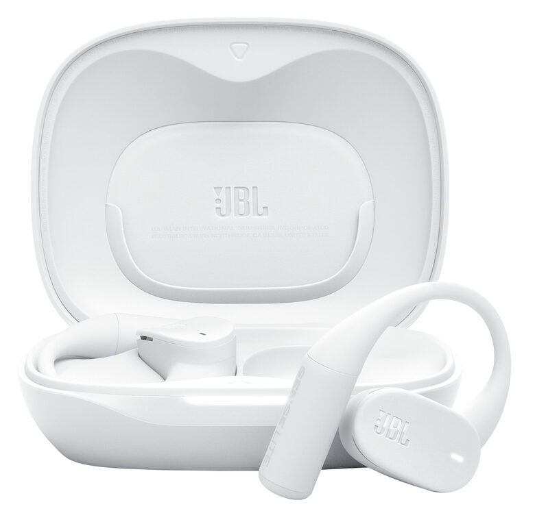 JBL Sense Lite Cuffie Open-Ear True Wireless con Archetto, colore Bianco