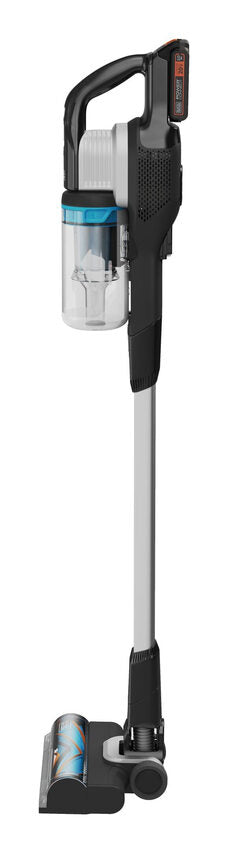 Black & Decker BHFEB520D1 aspirapolvere senza filo Nero, Trasparente, Bianco Senza sacchetto