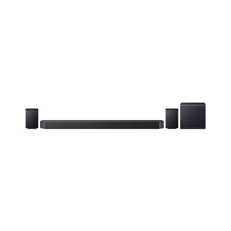 Samsung Soundbar HW-Q990H/XC, Audio 11.1.4 canali, potenza 756W, Active Voice Amplifier Pro, Auto AV Sync, Bluetooth 5.3, Q-Symphony, Wireless Dolby Atmos, 2026