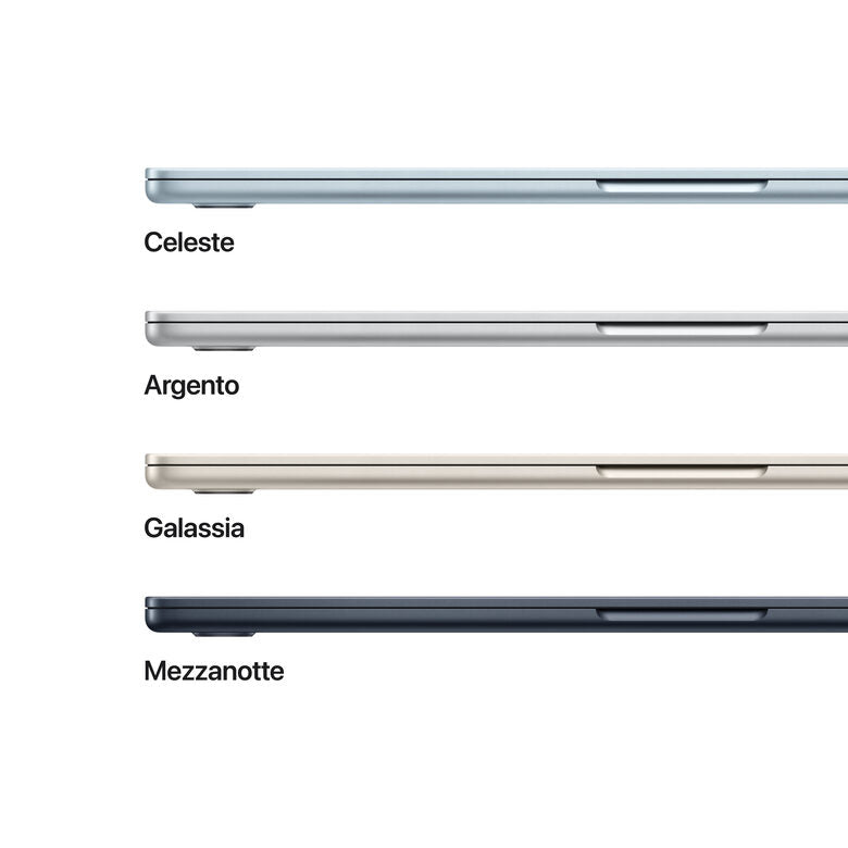 Apple MacBook Air 15" M5 chip 10‑core CPU 10‑core GPU, 16GB, 512GB SSD - Celeste