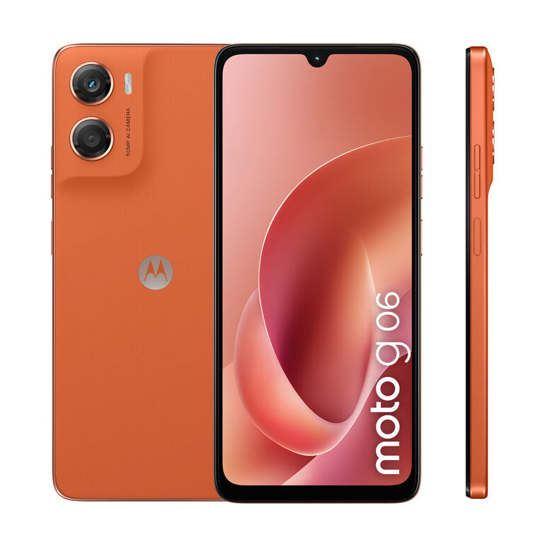 Motorola moto g06 17,5 cm (6.88") Doppia SIM Android 15 4G USB tipo-C 4 GB 256 GB 5200 mAh Arancione