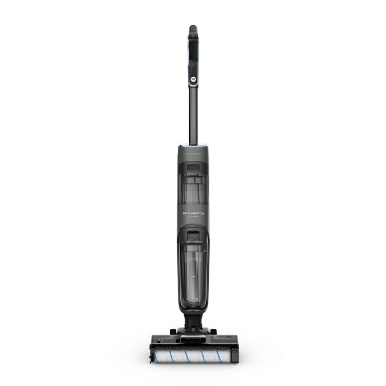 Rowenta X-Clean 4 , Lavapavimenti Senza Fili con Auto-Propulsione e Rilevazione Automatica dello Sporco, Doppio Serbatoio e Sistema di Autopulizia, Autonomia 50' per Tutti i Tipi di Paviment