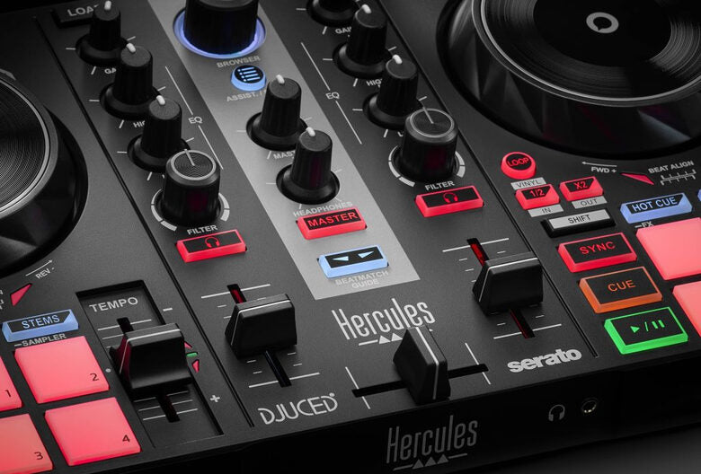 Hercules INPULSE 200 MK2 Mixer per vinile 2 canali Multicolore