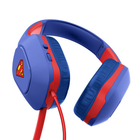 Trust GXT 415SM Zirox Auricolare Cablato A Padiglione Gaming Blu, Rosso