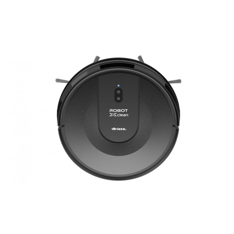 Ariete Robot Aspirapolvere e Lavapavimenti X-Clean 3in1 2719 Wi-Fi 120 Min HEPA 32 W Nero