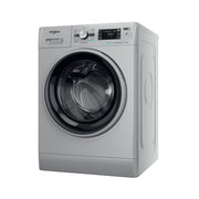 Whirlpool FFB 116 SILVER IT Lavatrice A Libera Installazione 11 Kg, 1400 Giri, Tecnologia 6° Senso, FreshCare+, Igiene Vapore, Classe A, Argento