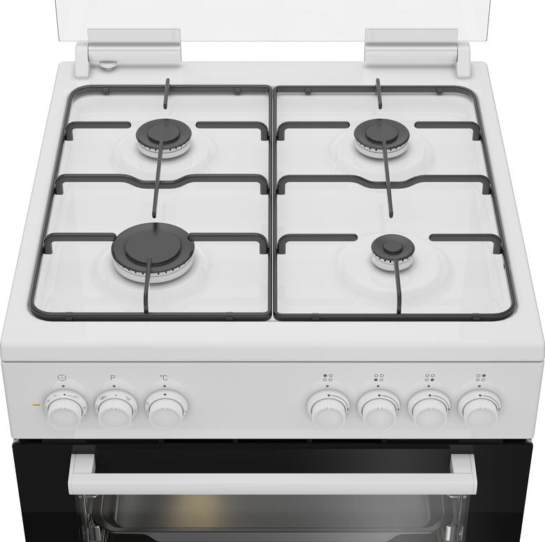 Beko FBE62011WC cucina A Elettrico Gas 60 x 60  Bianco