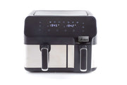 Ardes ARFRYA03D friggitrice Doppia 9 L Indipendente Friggitrice ad aria calda Nero, Acciaio inossidabile