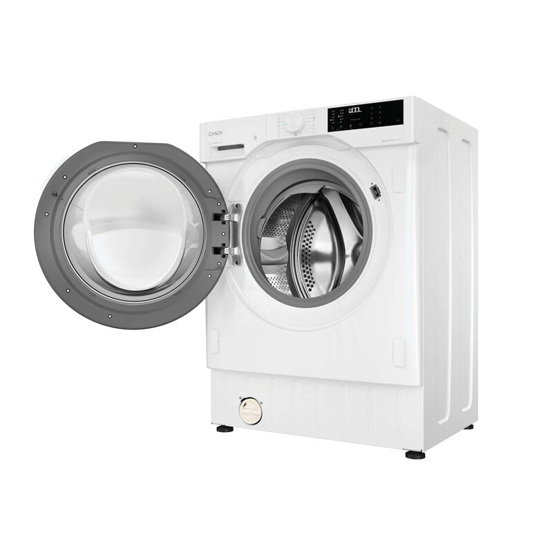Candy BC4S485M4D8-S lavasciuga Da incasso Caricamento frontale Bianco D