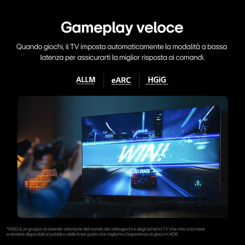 LG 65UT73006LA Televisione Smart TV 65 Pollici Led 4K Serie UT73 3 HDMI