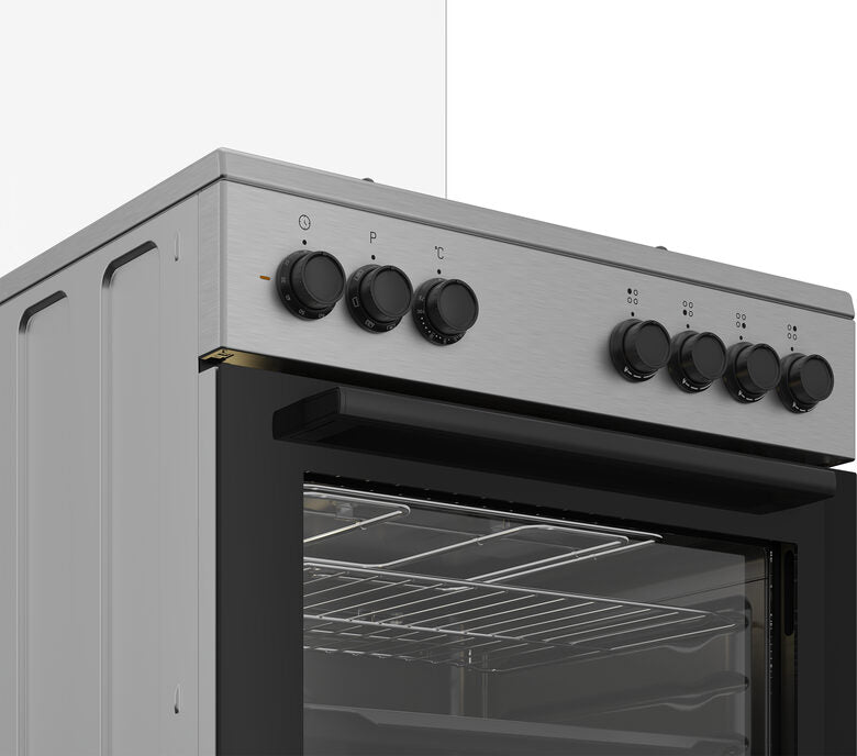 Beko FBE62120XD cucina A Elettrico Gas 60 x 60  Acciaio inox