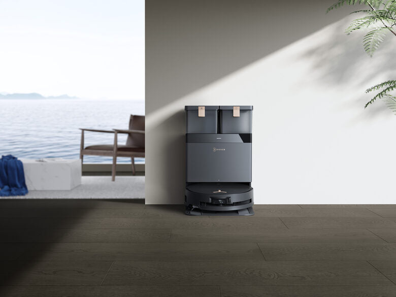 Ecovacs Deebot X8 Pro Omni 0,22 L Robot Aspirapolvere  Sacchetto per la polvere Nero