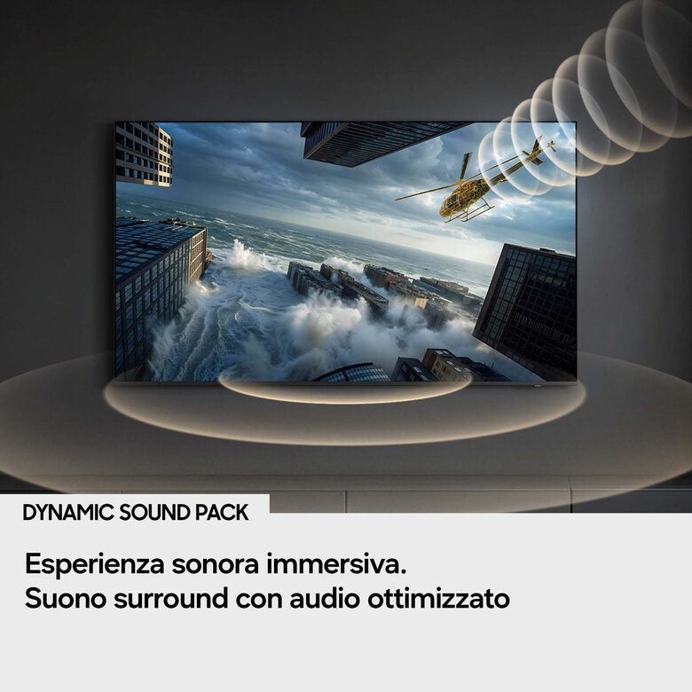 SAMSUNG Mini LED AI TV 55" UE55M70HAUXZT 4K, Processore Mini LED 4K, 4K Upscaling, Color Booster, OTS Lite, Metal Stream Design, Vision AI Smart TV, 2026