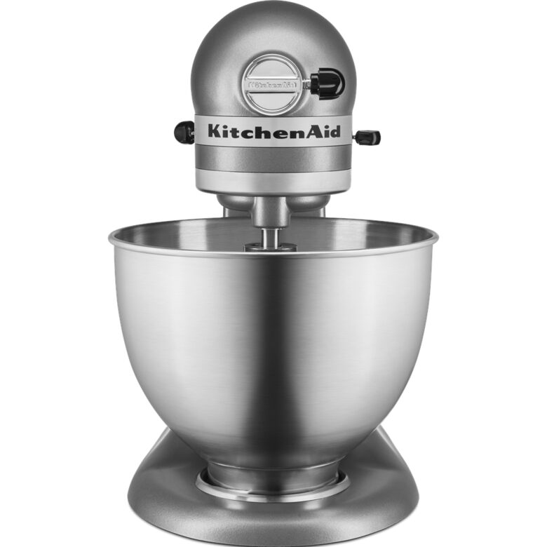 KitchenAid 5K45SSESL sbattitore Sbattitore con base 275 W Argento, Stainless steel