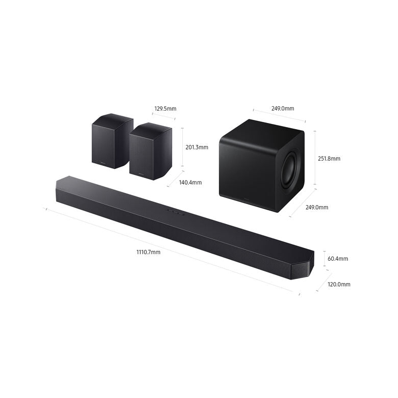 Samsung Soundbar HW-Q930F/ZF, Audio 9.1.4 canali, Wireless Dolby Atmos, 2025