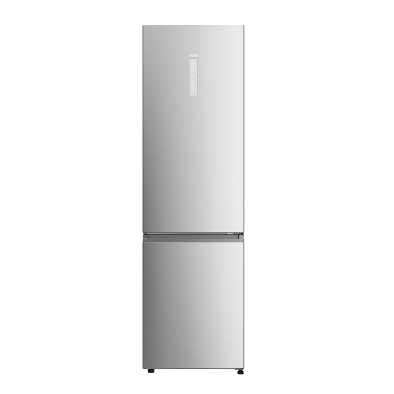 Haier HDPW7620ANPK 2D 60 Serie 7 Pro Frigorifero Combinato A Libera Installazione, No Frost, Tecnologia Haier Air Surround, Led Daylight, Classe A, Acciaio Inox