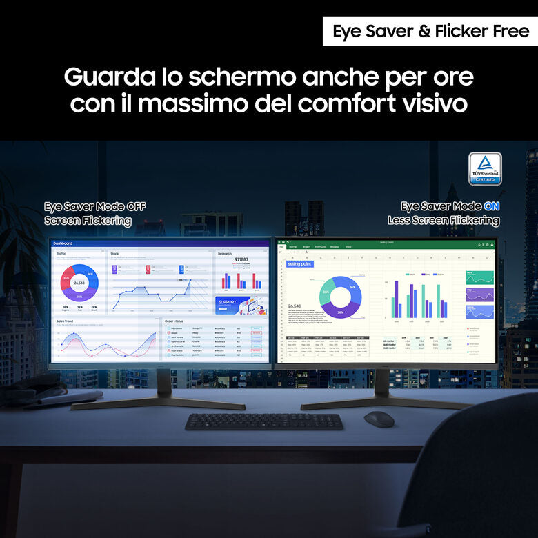 Samsung Monitor Curvo Serie S39GD da 32''