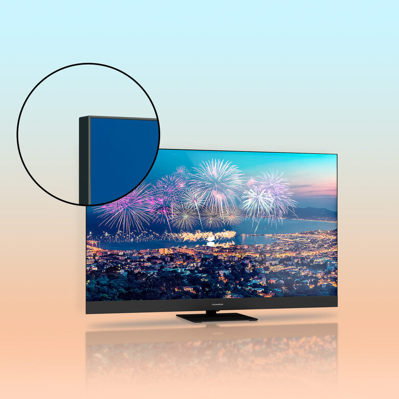 Thomson 55QG6C14 Televisione Smart TV 55 Pollici Qled 4K Ultra Hd Wi-fi Serie Q70