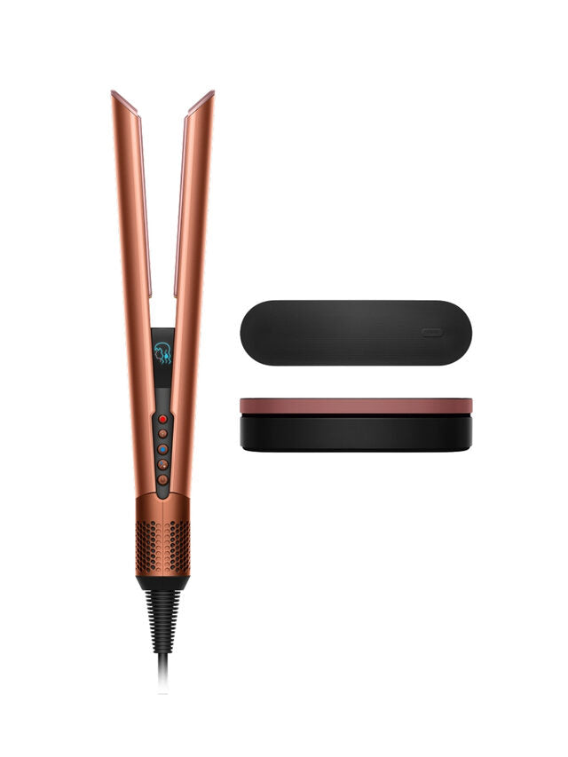 Dyson Airstrait Piastra Asciugacapelli strawberry bronze, Piastra per capelli