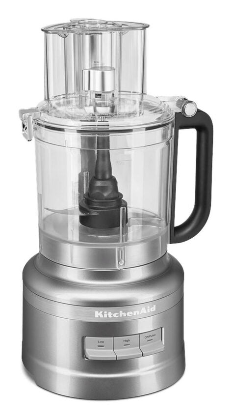 KitchenAid 5KFP1319ECU robot da cucina 400 W 3,1 L Nero, Argento, Trasparente