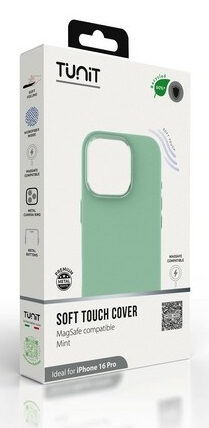 TUNIT TTIP16PRMSMT custodia per cellulare 15,9 cm (6.27") Cover Colore menta