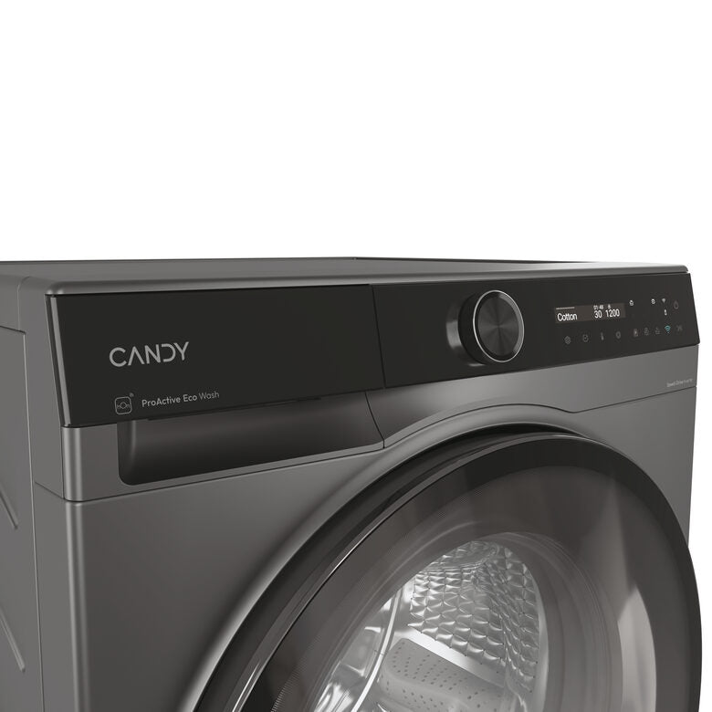 Candy BS 48SB6G-S ProWash 700 Lavatrice A Libera Installazione 8 Kg, 1400 Giri, Classe A, Antracite
