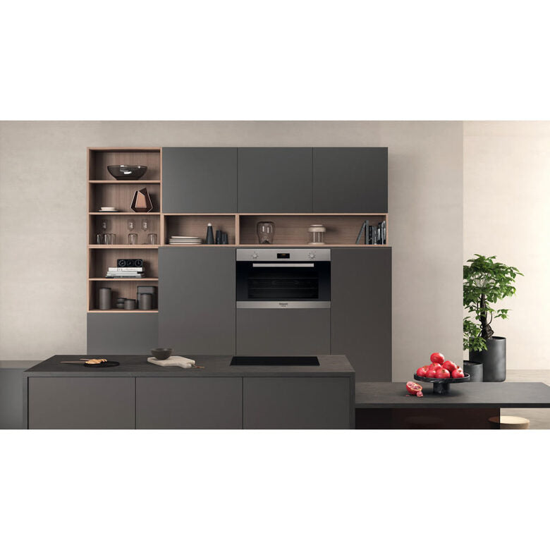 Hotpoint MS3 744 IX HA Forno a Incasso 100 L A Stainless steel