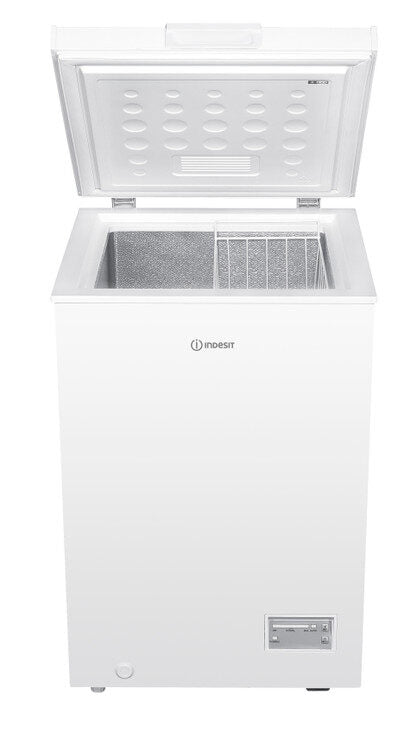Indesit INCF 984 E Congelatore a pozzo Libera installazione 98 L Bianco