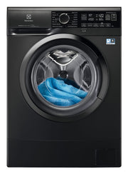 Electrolux EW6S326ABL Serie 600 Lavatrice Slim A Libera Installazione 6 Kg, SensiCare System, 1200 Giri, Classe A, Nero