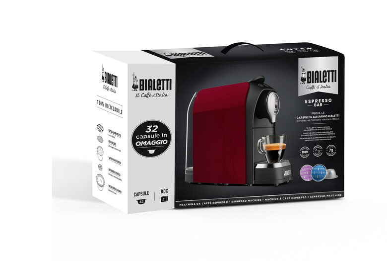 Bialetti Macchina Caffè Super Rosso