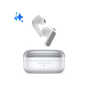 Samsung Galaxy Buds4, White, Corpo in metallo, Altoparlante a 1 via, equalizzatore adattivo, Chiamate cristalline, Audio a 360°, ANC, Controllo adattivo del rumore Connessione senza interruz