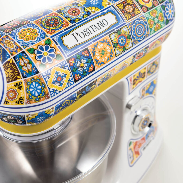 Ariete 1588 Positano, impastatrice planetaria, 7 velocità, 2400 Watt, 5,5 litri, Tazza Acciaio Inox