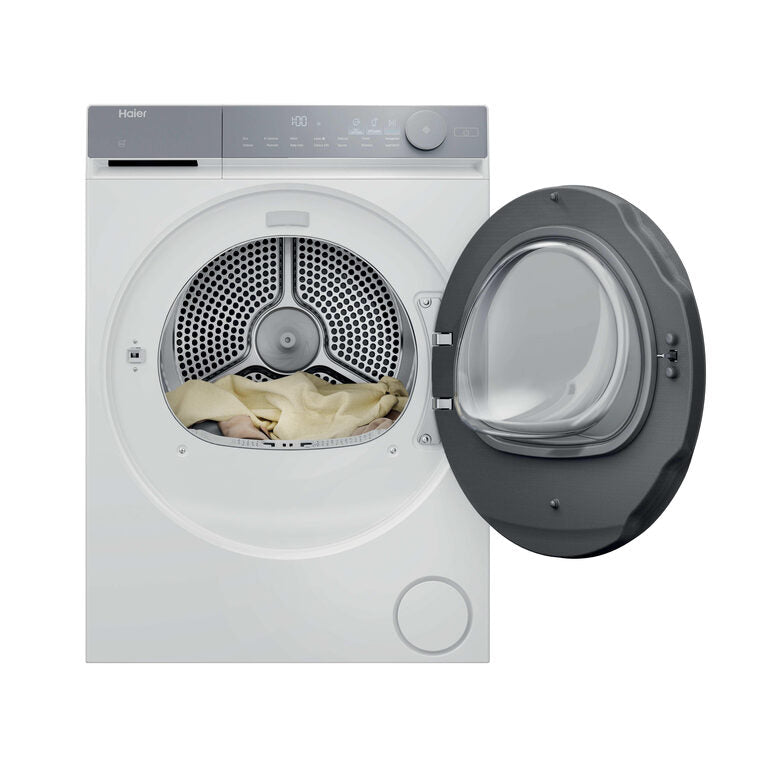 Haier HD90-A367U1-IT X Serie 7 Asciugatrice A Libera Installazione 9 Kg, AI PowerInverter, I-Refresh, Wi-Fi, Smart AI, Classe A, Bianco