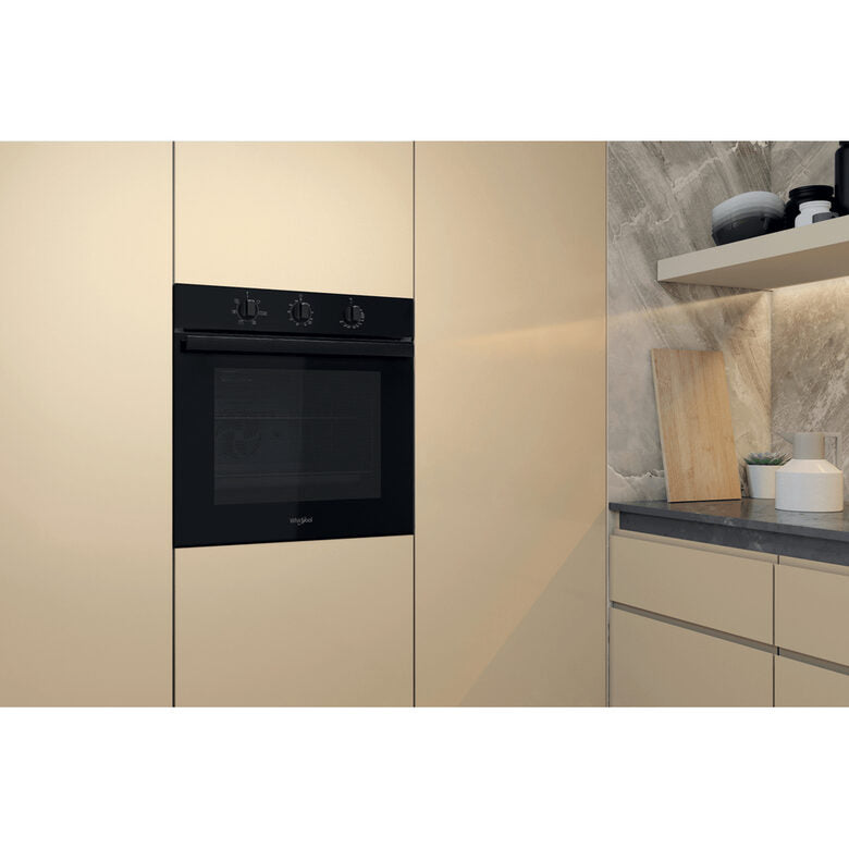 Whirlpool Forno OMR35HR0B Forno a Incasso 71 L A Nero