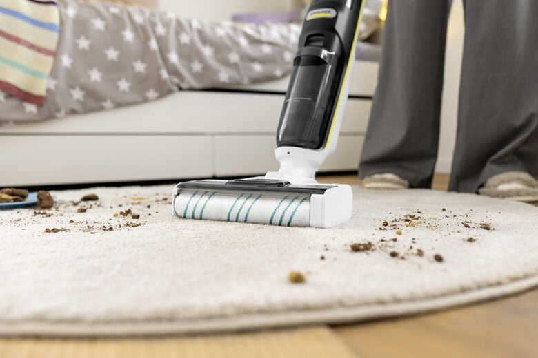 Kärcher FCV 4 Dry Pet & Home Aspirapolvere 3-in-1 Batteria Secco e bagnato Senza sacchetto Nero