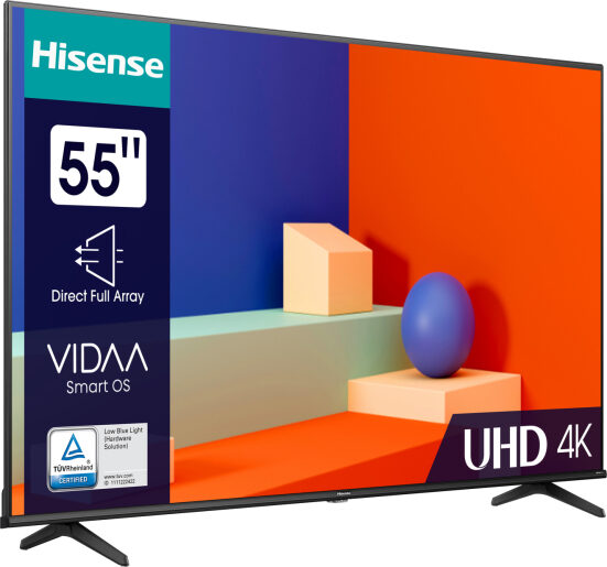 Hisense 55A69K TV 55" 4K UHD Smart TV Wi-Fi Nero